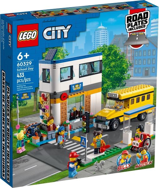 lego city giorno di scuola