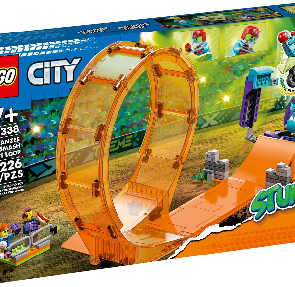 lego city giro della morte dello scimpanzé