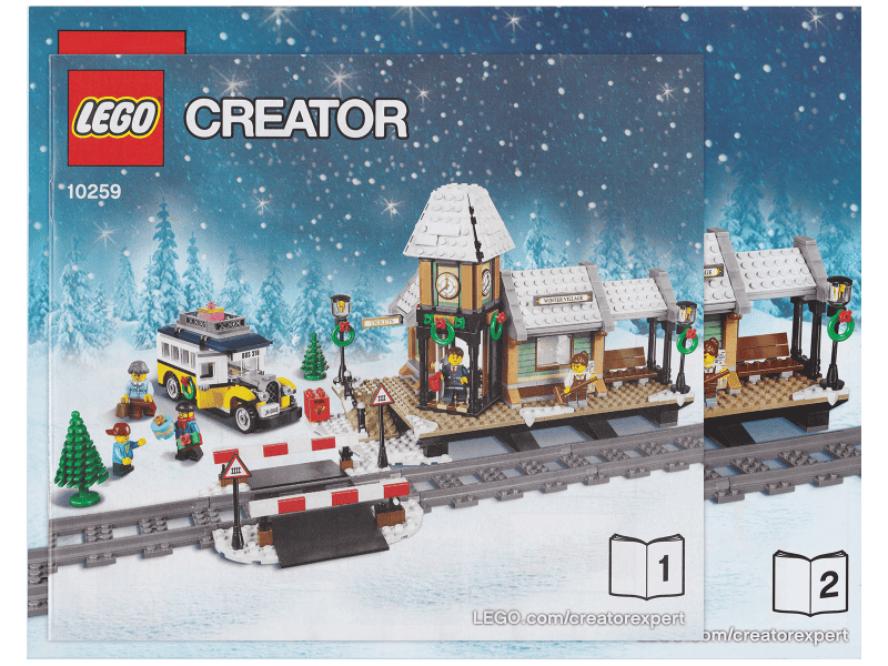 lego creator expert stazione del villaggio invernale