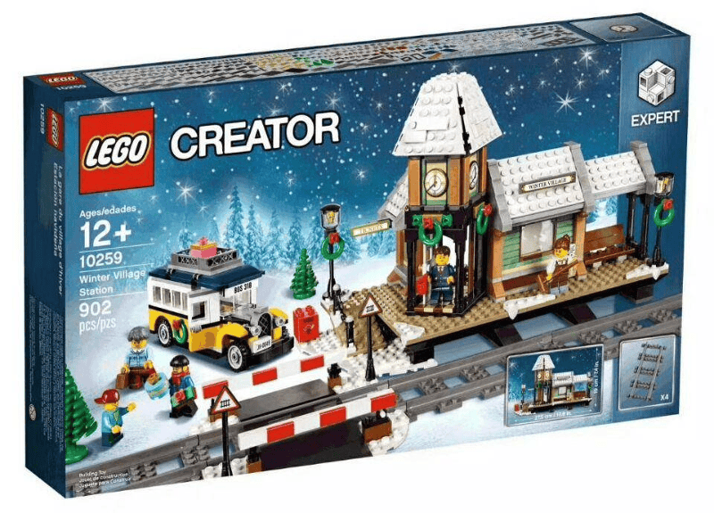 lego creator expert stazione del villaggio invernale