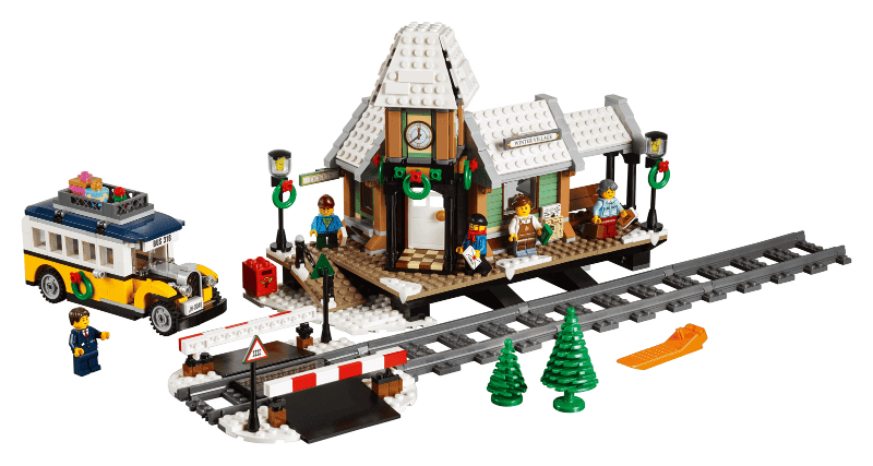 lego creator expert stazione del villaggio invernale