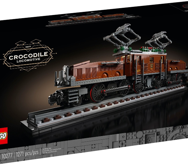 lego creator expert locomotiva coccodrillo