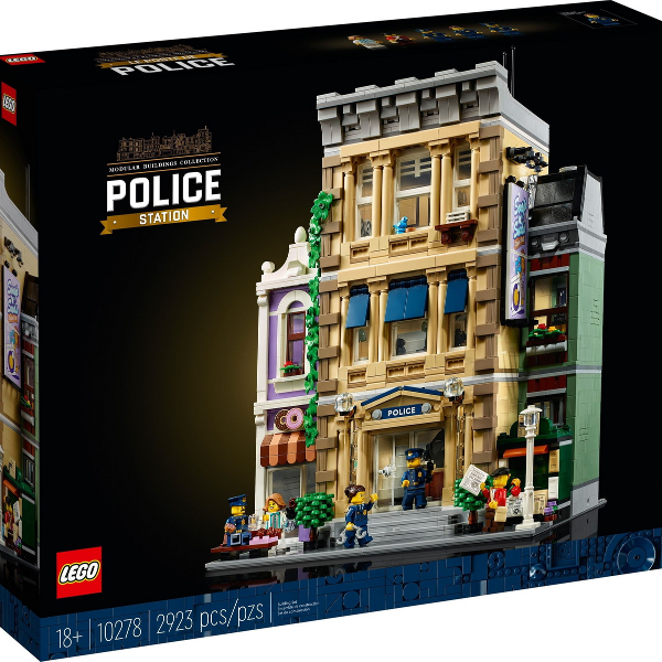 lego creator expert stazione di polizia