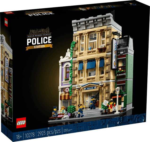 lego creator expert stazione di polizia