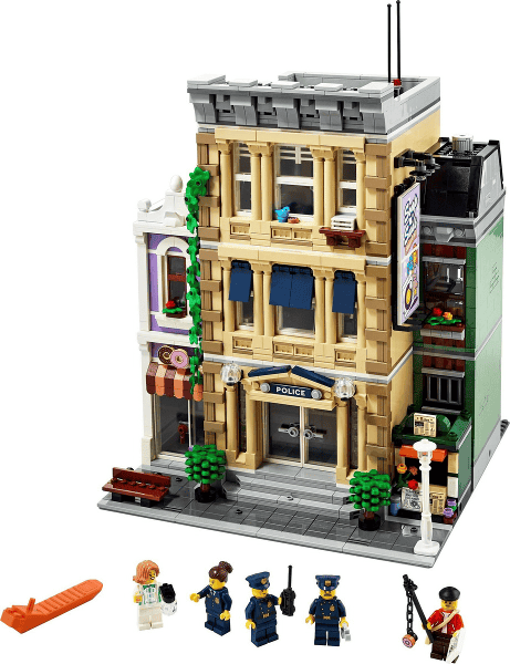 lego creator expert stazione di polizia