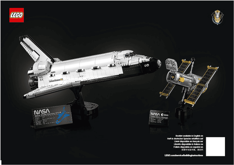 lego creator expert nasa space shuttle discovery