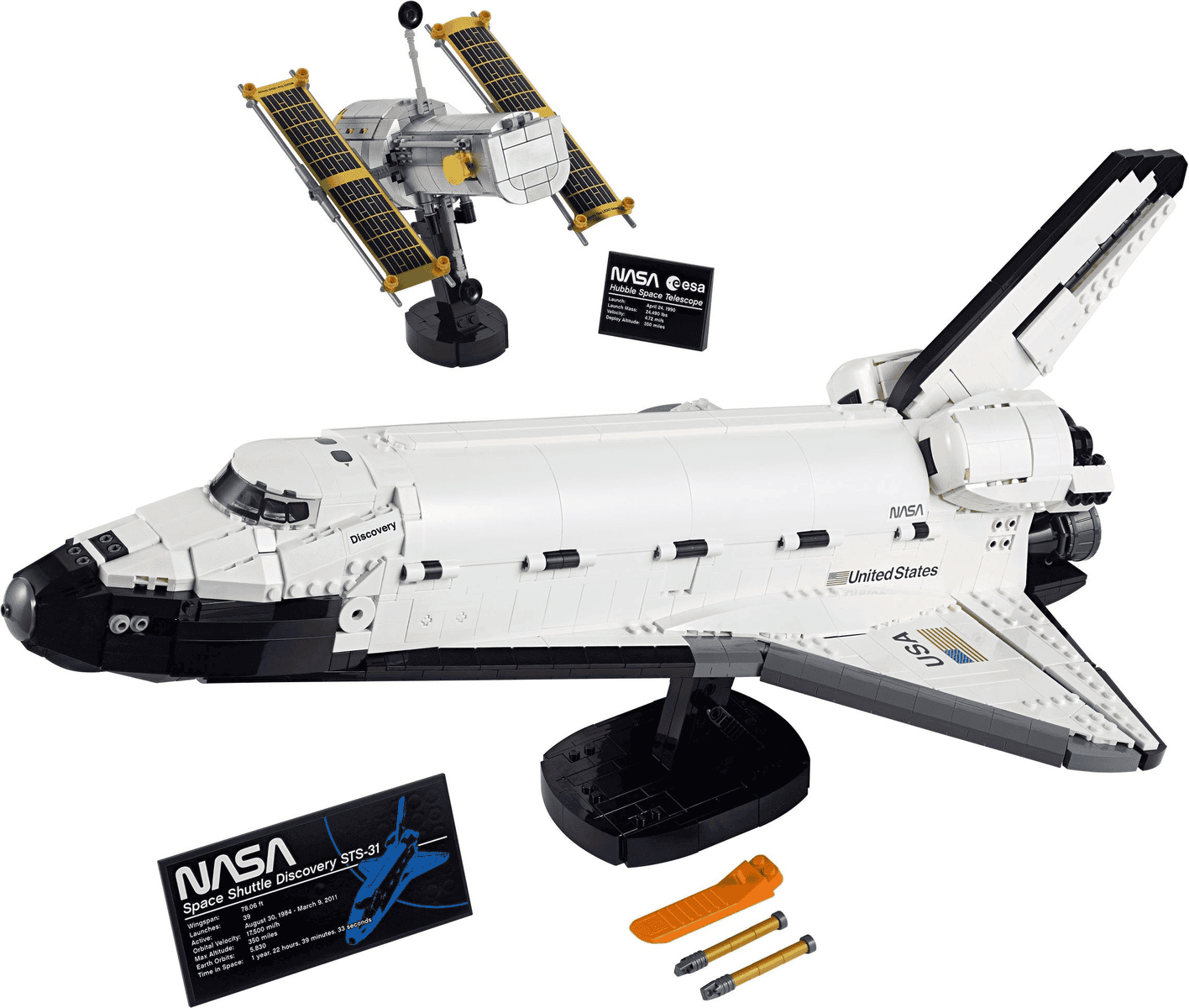 lego creator expert nasa space shuttle discovery