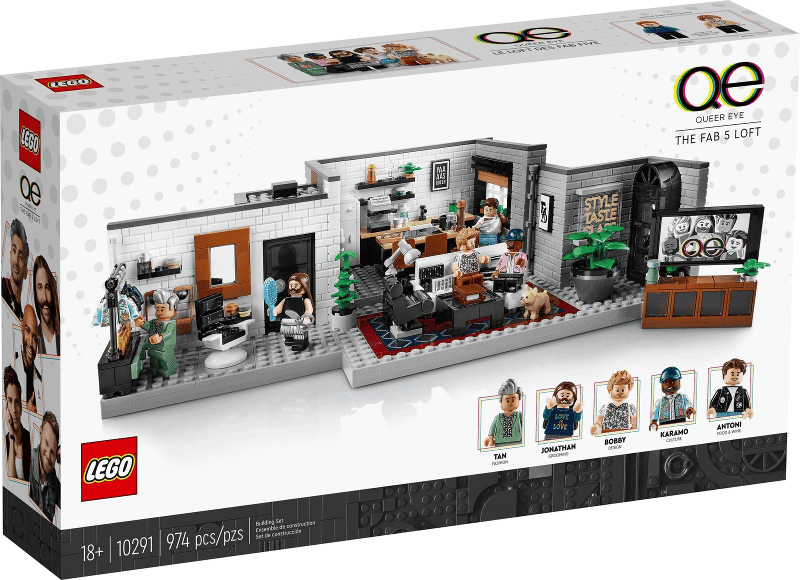 lego creator expert queer eye loft dei fab five