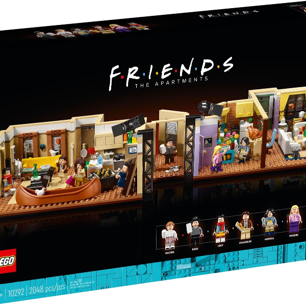 lego creator expert gli appartamenti di friends