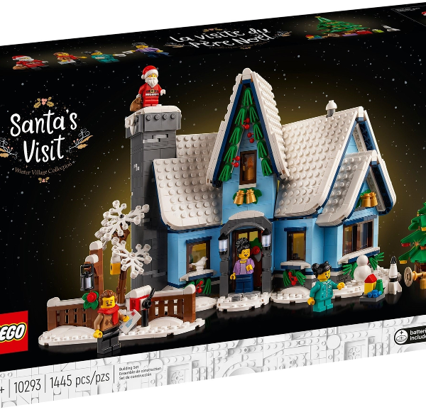 lego creator expert la visita di babbo natale