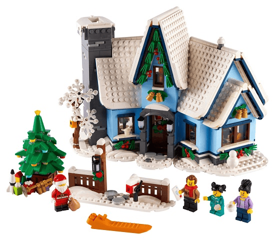 lego creator expert la visita di babbo natale