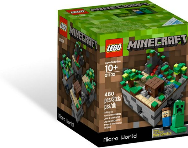 lego ideas minecraft micro world: la foresta