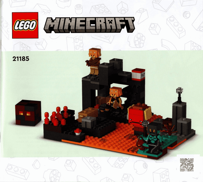 lego minecraft il bastione del nether