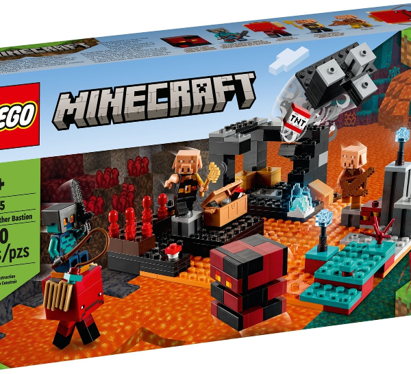 lego minecraft il bastione del nether