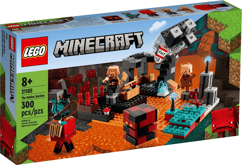 lego minecraft il bastione del nether