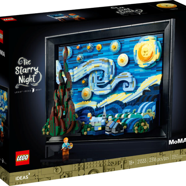 lego ideas vincent van gogh notte stellata