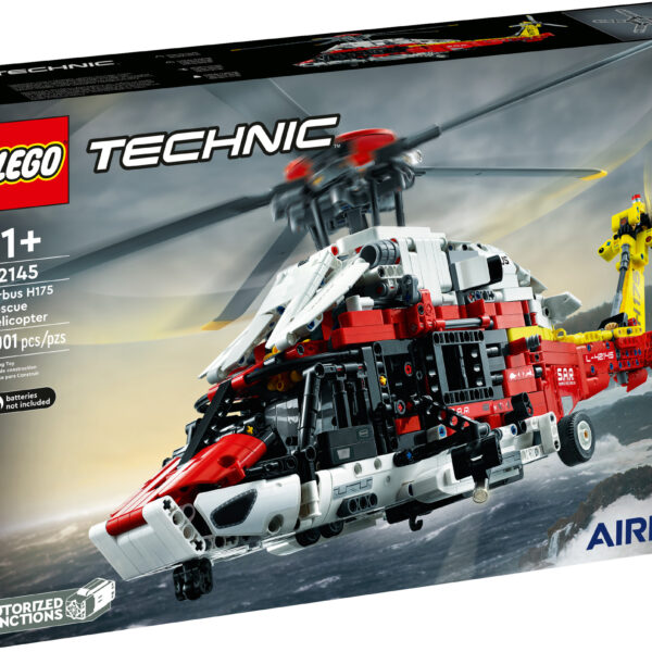 lego technic elicottero di salvataggio airbus h175