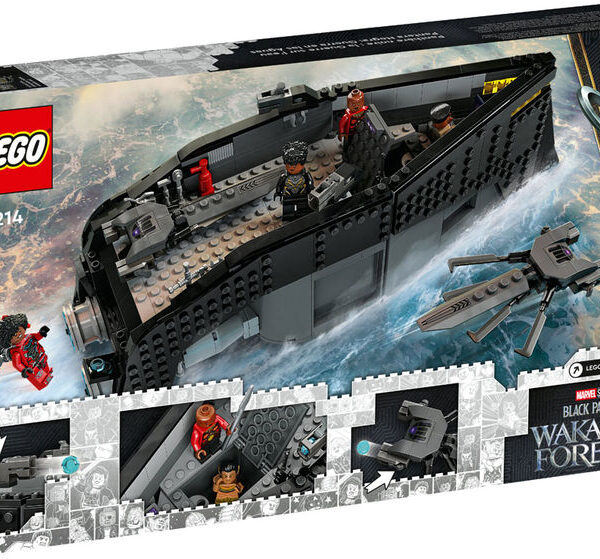 lego marvel black panther guerra sull’acqua