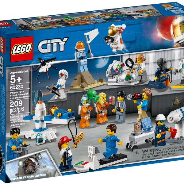 lego city people pack: ricerca e sviluppo spaziale