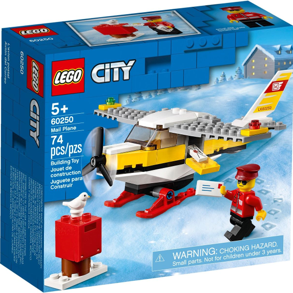 lego city aereo postale