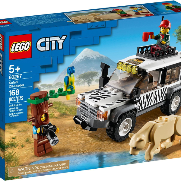lego city fuoristrada da safari