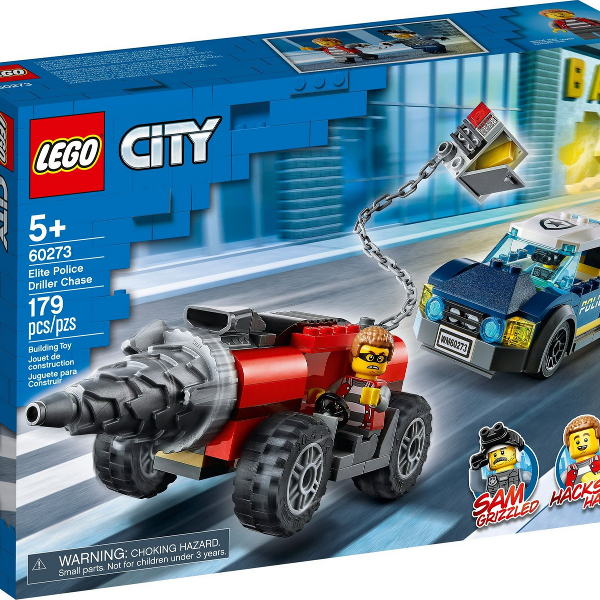 lego city inseguimento della trivella della polizia