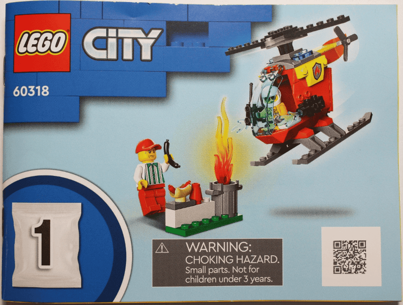 lego city elicottero antincendio