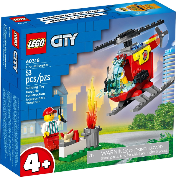 lego city elicottero antincendio