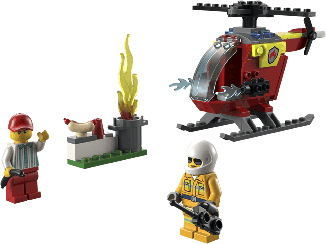 lego city elicottero antincendio
