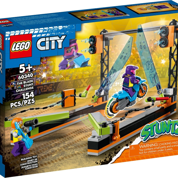 lego city sfida acrobatica delle lame