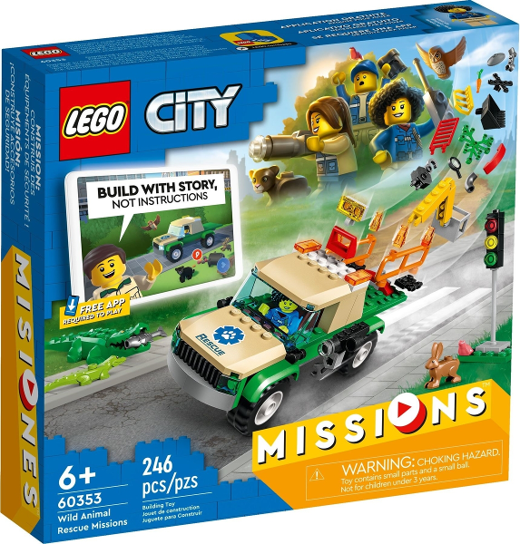 lego city missioni di salvataggio animale