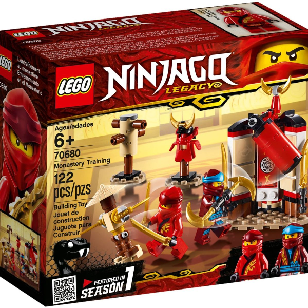 lego ninjago addestramento al monastero