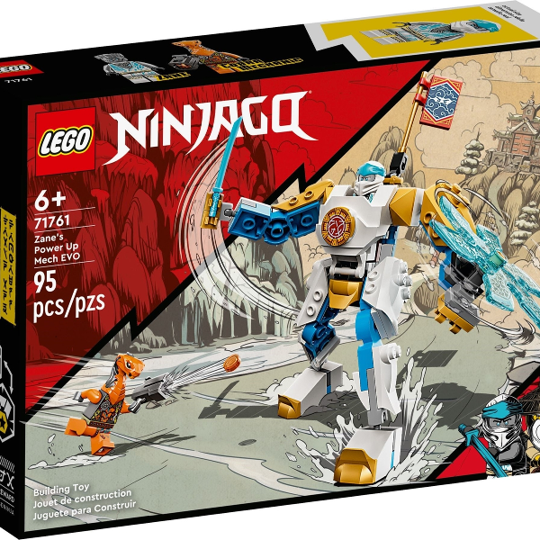 lego ninjago mech potenziato di zane evolution