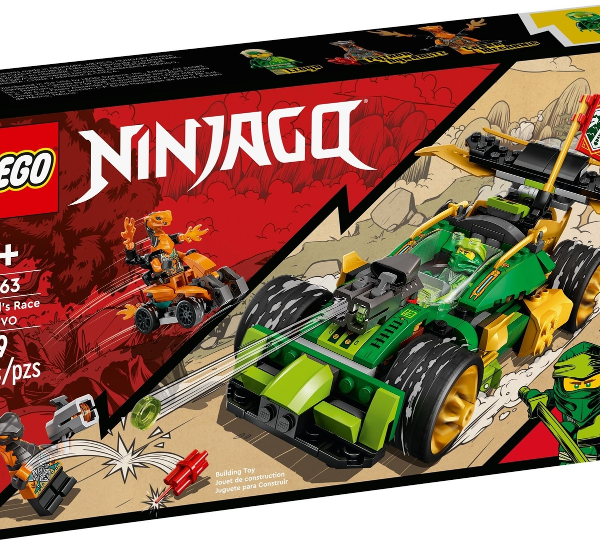 lego ninjago auto da corsa di lloyd evolution