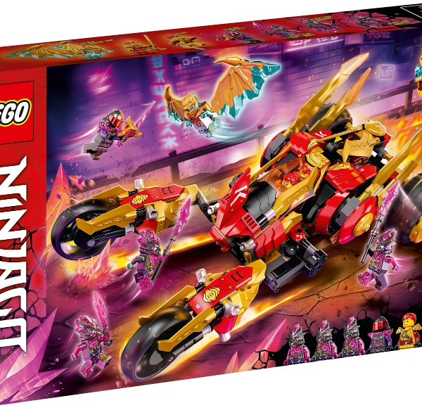 lego ninjago raider drago d’oro di kai