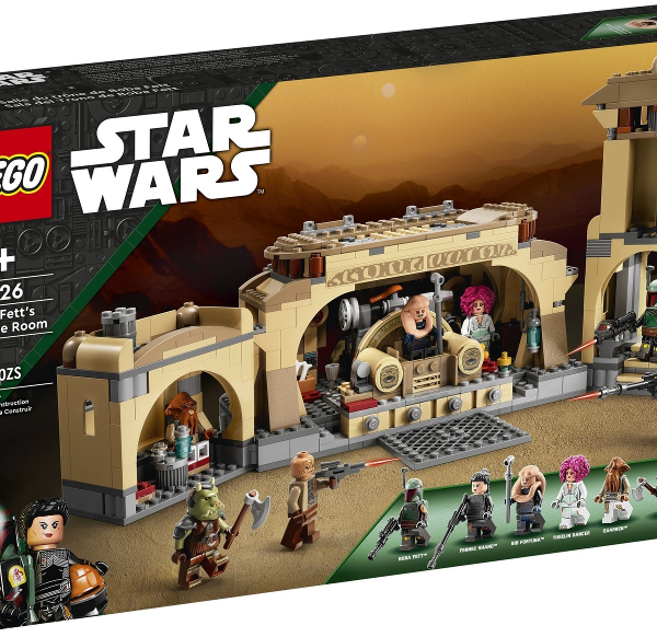 lego star wars la sala del trono di boba fett