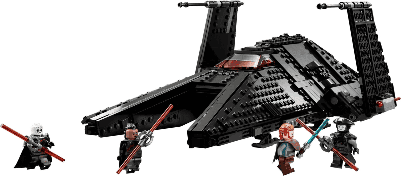 lego star wars trasporto dell'inquisitore scythe