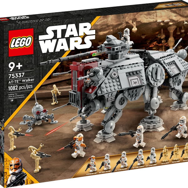 lego star wars walker at te