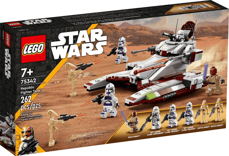 lego star wars fighter tank della repubblica