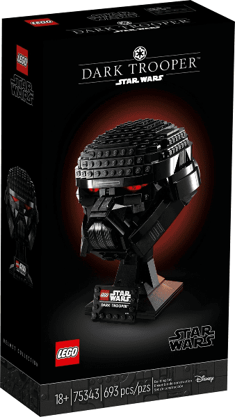 lego star wars casco del dark trooper