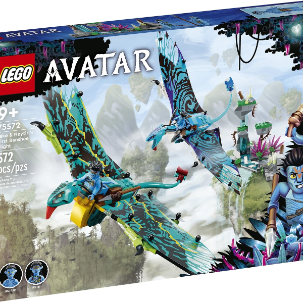 lego avatar il primo volo sulla banshee di jake e neytiri