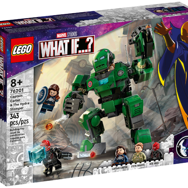 lego marvel super heroes capitan carter e l’hydra stomper