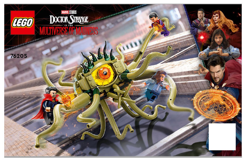 lego marvel doctor strange faccia a faccia con gargantos