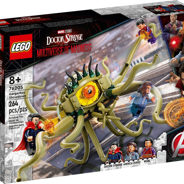 lego marvel doctor strange faccia a faccia con gargantos​