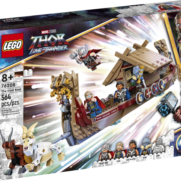 lego marvel thor drakkar di thor