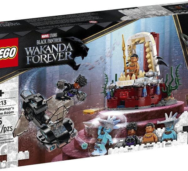 lego marvel black panther la stanza del trono di re namor