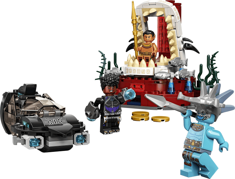 lego marvel black panther la stanza del trono di re namor