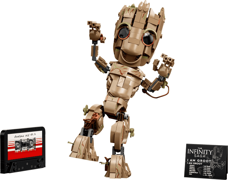 lego marvel avengers io sono groot
