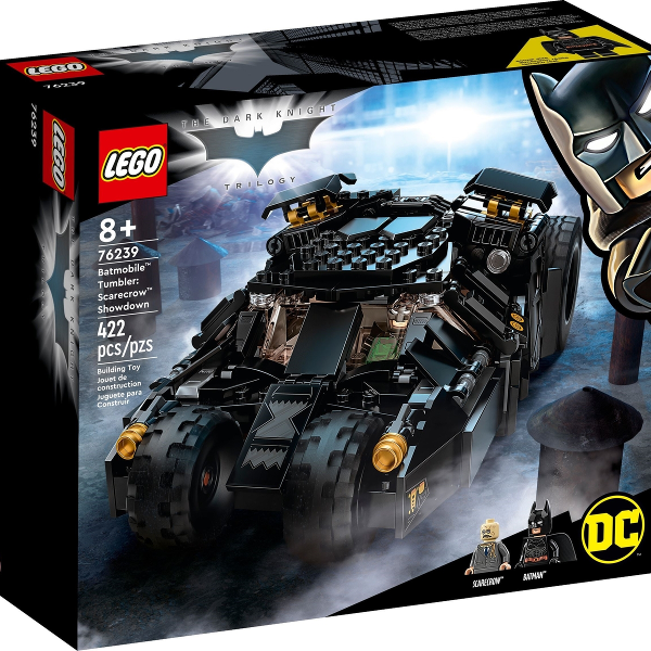 lego dc batman batmobile tumbler: resa dei conti con scarecrow
