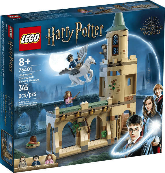 lego harry potter cortile di hogwarts: il salvataggio di sirius